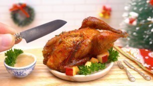 'Perfect Miniature Roasted Turkey Recipe | Juicy Miniature Baked Chicken For Holiday'