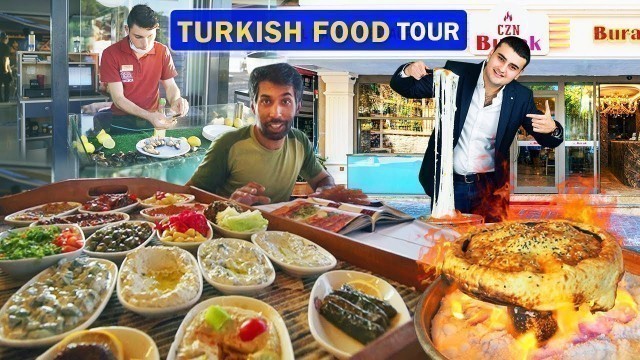 'Best Turkish Food Tour in Istanbul | CZN Burak | Ep. 26 | Motorcycle Tour From Germany to Pakistan'