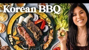 '6 Steps to KOREAN BBQ at HOME - The ULTIMATE GUIDE!'