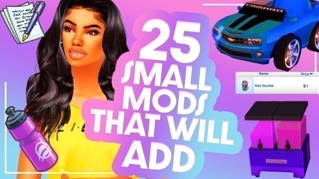 '25 SMALL MODS THAT WILL ✨ADD✨ TO YOUR SIMS 4 GAMEPLAY // LINKS IN DESC'