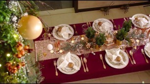 'How to Set Your Christmas Table'