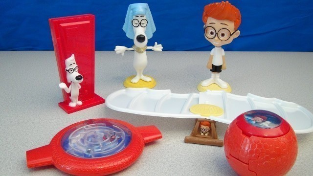 'MR. PEABODY AND SHERMAN 2014 HAPPY MEAL TOY COLLECTION VIDEO REVIEW'