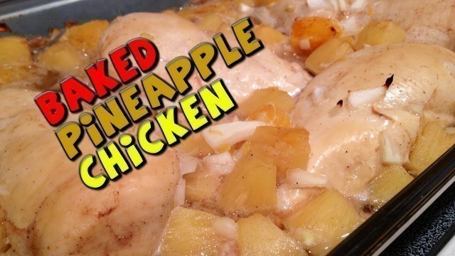 'Healthy Baked Pineapple Chicken | Bodybuilding Meal Prep'