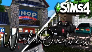 'I created the most REALISTIC WORLD in The Sims 4 | IHOP, Walmart, Custom Apartments & More'