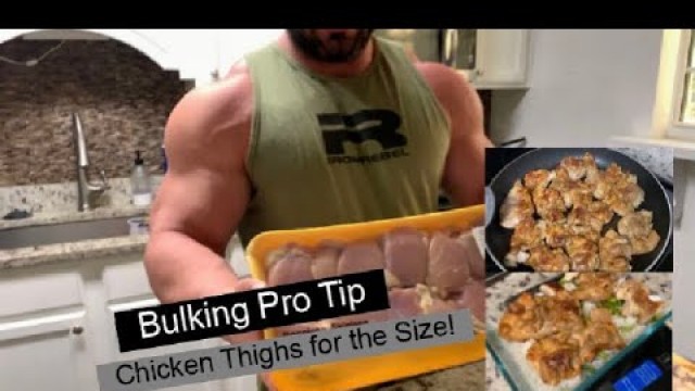 'Bulking Meal Prep: Chicken Thighs for the Size!'