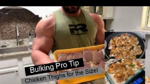 'Bulking Meal Prep: Chicken Thighs for the Size!'