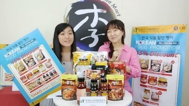 'Korean Food Promotion at Hao Mart'