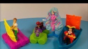 '1991 McDONALD\'S \"HOOK\" SET OF 4 HAPPY MEAL KID\'S TOY\'S VIDEO REVIEW'