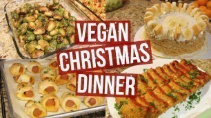 'VEGAN CHRISTMAS DINNER || 9 Recipe Ideas In 1 Minute'