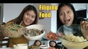 'MUKBANG FILIPINO FOOD ft. Inday Waray Bisdak | Aileen Bisdak vlog | Filipina in Turkey'