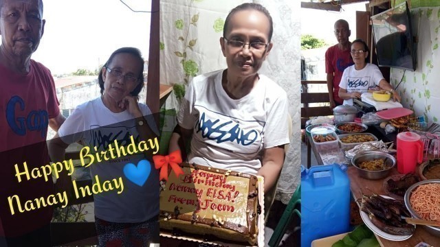 'Nanay Inday Birthday celebration vlog / Family bonding'