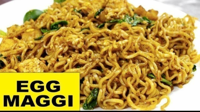 'Egg masala Maggie | Egg Maggie | Maggie videos| Mumbai street food |Maggie recipe | Street Food'