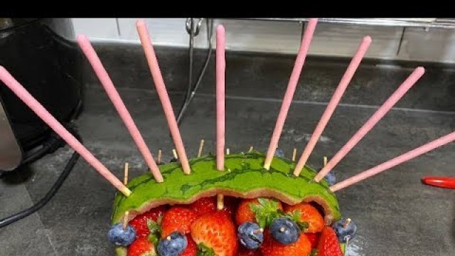'Amazing fruit basket for baby shower/Food Tech Choice'