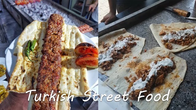 'Turkish Street Food | Street Food In Turkey | Many Different Types Döner Kebab'