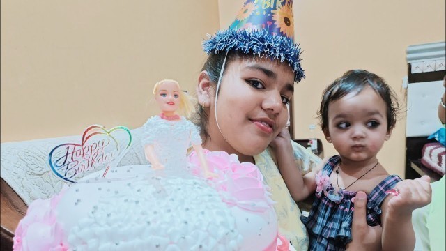 'Gurbani\'s 1st Birthday Function | Doll Cake'