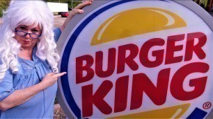 'Burger King Impossible Burger Whopper Rodeo Burger Kids Toy Funny Review'