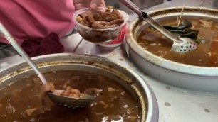 'Radish Beef Offal in Guangzhou China Street Food'