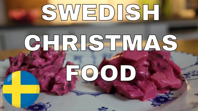 'BEETROOT SALAD RECIPE ( SWEDISH VERSION ) -  RÖDBETSSALLAD -  SWEDISH CHRISTMAS FOOD | EPISODE 3'