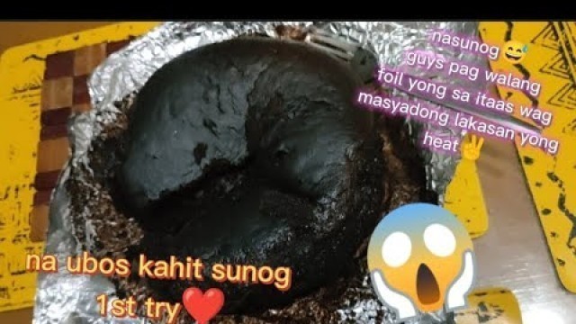 'How to bake Devil\'s Food Cake|failed first try| Inday Chuchay Vlogs'