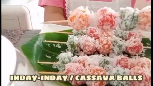'INDAY-INDAY RECIPE | CASSAVA BALLS | JM Mendoze Vlogs'