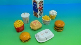 'MCDONALD\'S CHANGEABLES 1988 TRANSFORMING FOOD TOY COLLECTIONS'