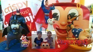 'Fast Food Toys Review: SUPERPETS by Jolly Kiddie Meal | Yuri and Suethelle'
