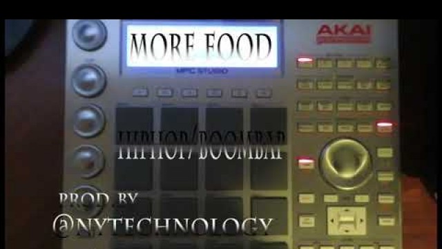'\"More Food\" Rap Freestyle Type Beat | Hard Underground Boom Bap Type Beat Prod.by Nytechnology'