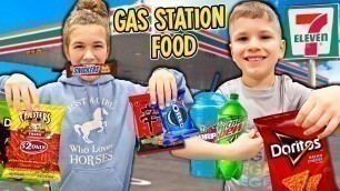 'Eating ONLY Gas Station FOOD For 24 HOURS!! | JKREW'