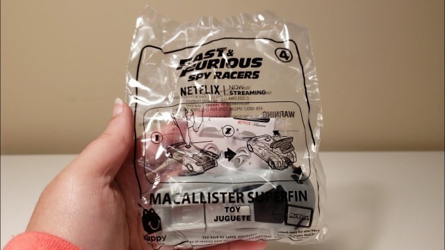'4K Fast and Furious Spy Racers February 2020 Happy Meal Toy #4 Macallister Superfin Review!'