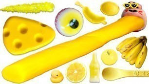 'Mukbang Yellow food CHEESE CAKE, NIK-L-NIP 노란색 디저트 먹방 Realmouth 주멍이'