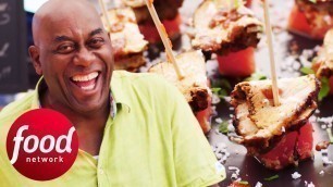 'Ainsley Cooks Delicious Jerk Pork From Fresh Market Ingredients | Ainsley\'s Market Menu'