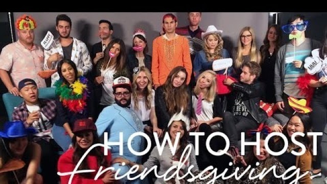 'How to Host a Friendsgiving Dinner Party | Theme My Party'