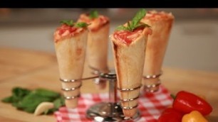'How to Make Pizza Cones | Eat the Trend'