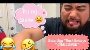 'Balut Egg “Duck Embryo”Challenge|Bizzare food|Filipino Friends|Kuwentuhan|Tawanan|'