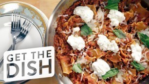 'One-Pot Skillet Lasagna Recipe | Get the Dish'