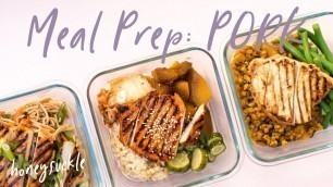 'HEALTHY Meal Prep Ideas with Pork | HONEYSUCKLE'