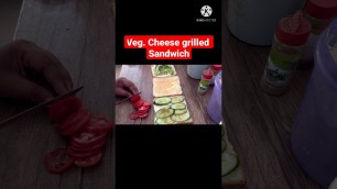 'grilled sandwich | street food | food tech manish | manish Agarwal #shorts'