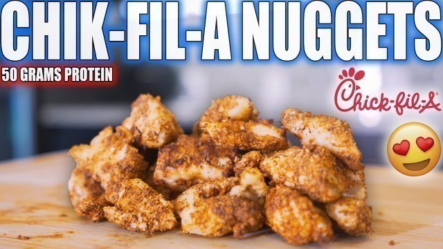 'ANABOLIC CHICK-FIL-A NUGGETS | High Protein Anabolic Meal Prep Recipe | Mason Woodruff Inspired'