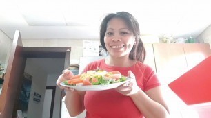 'EASY SALAD GOOD FOR DIET/INDAY'