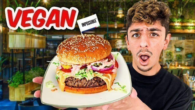 'I Ate ONLY Vegan Food for 24 Hours - Impossible Food Challenge'