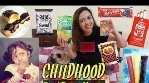 'I Only Ate My CHILDHOOD Favorite Things For 24 Hours | Nostalgic 