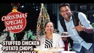 'Christmas Dinner Recipes - Varun Inamdar - Christmas Meal Preparation'