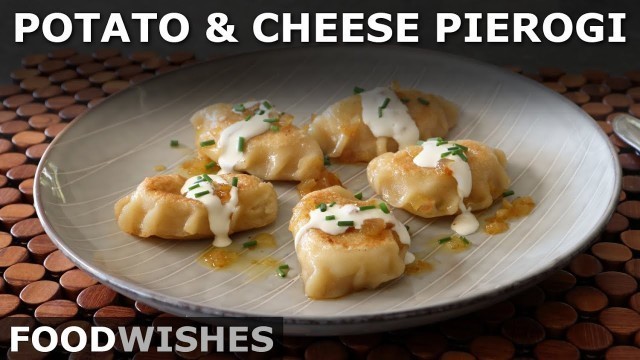 'Potato & Cheese Pierogi - Polish Christmas Dumplings - Food Wishes'