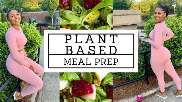 'FREE Plant based/vegan meal prep for BEGINNERS!| CURVY VEGAN RECIPES'