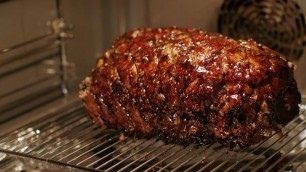 'Slow-cooked black treacle ham recipe - Simply Nigella: Christmas Special - BBC Two'