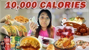 'Eating *10000* CALORIES in 24 Hours