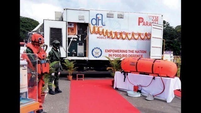 'Food Products For Armed Forces  At Food Tech , Defence Life Science Expo In Mysore Dec 2021'