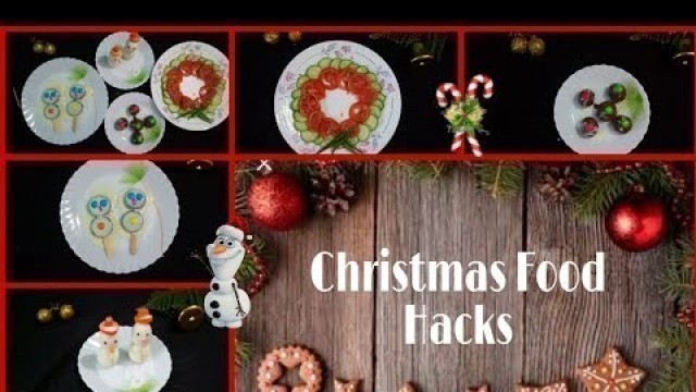 'CREATIVE CHRISTMAS food Ideas |  food hacks | NASIMA\'S WORLD'