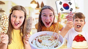 'ONLY EATING Korean Food For 24 HOURS Challenge! | JKrew'