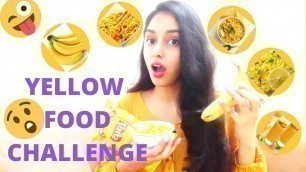 'I Only Ate *YELLOW FOOD* For 24 Hours'